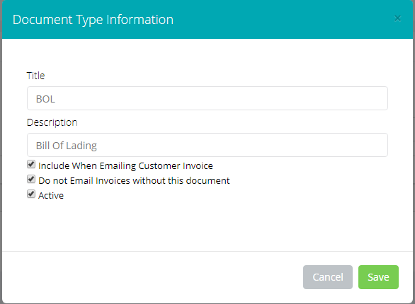 Invoice in Horizongo