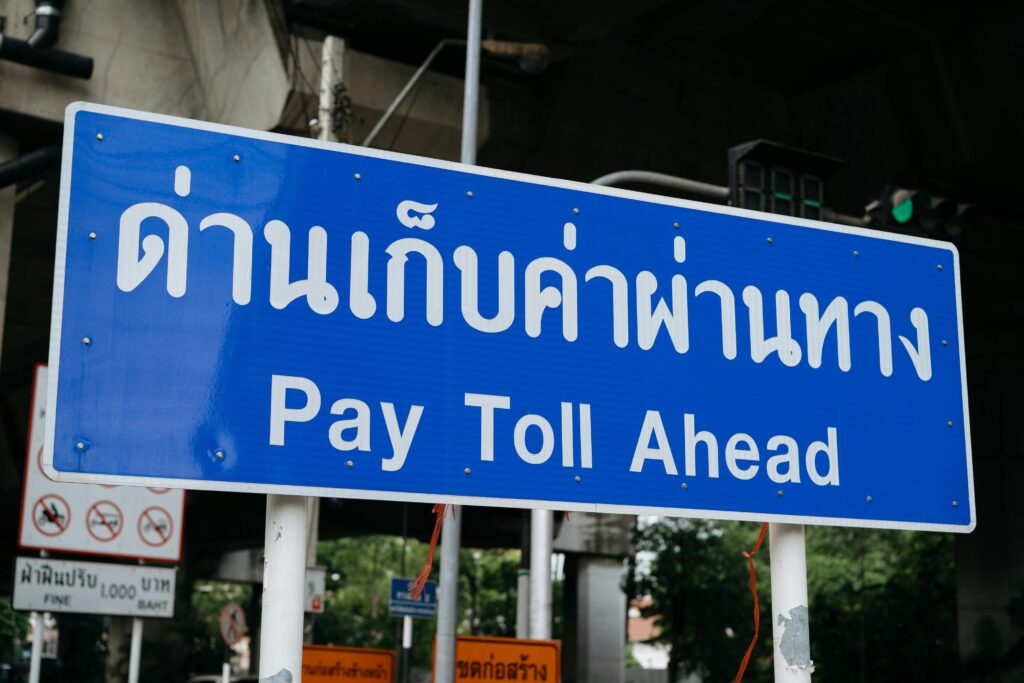 cut tolls charges
